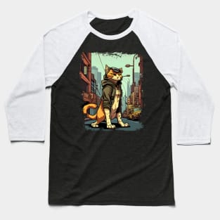 Support Your Local Street Cats Baseball T-Shirt